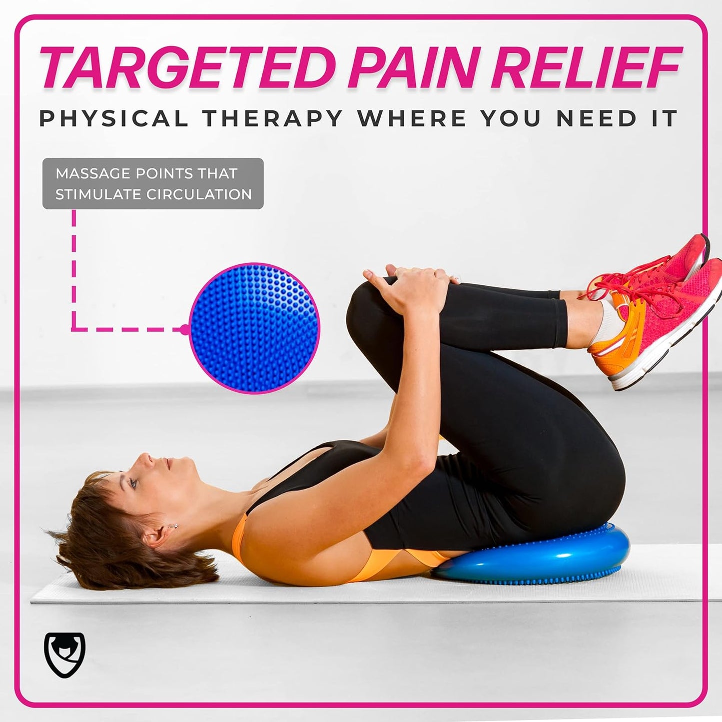 Cojín de equilibrio URBNFit disco fortalecimiento torso (USADO)