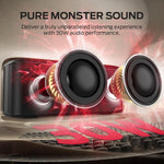 Monster Shock Plus - Altavoz Bluetooth con Sonido Estéreo.