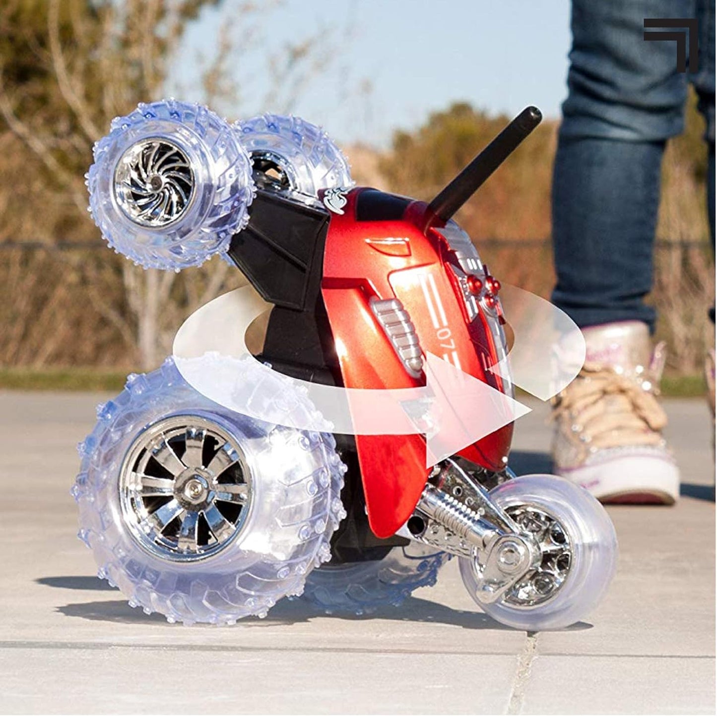 Thunder Tumbler Race Monster Truck,giro de 360 grados.