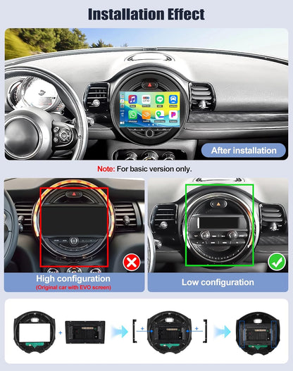 Estéreo Android SIXWIN Mini Cooper F55 CarPlay 2G+64G