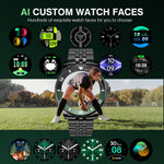Reloj inteligente DA GPT 2025, impermeable, pantalla AMOLED de 1.19.