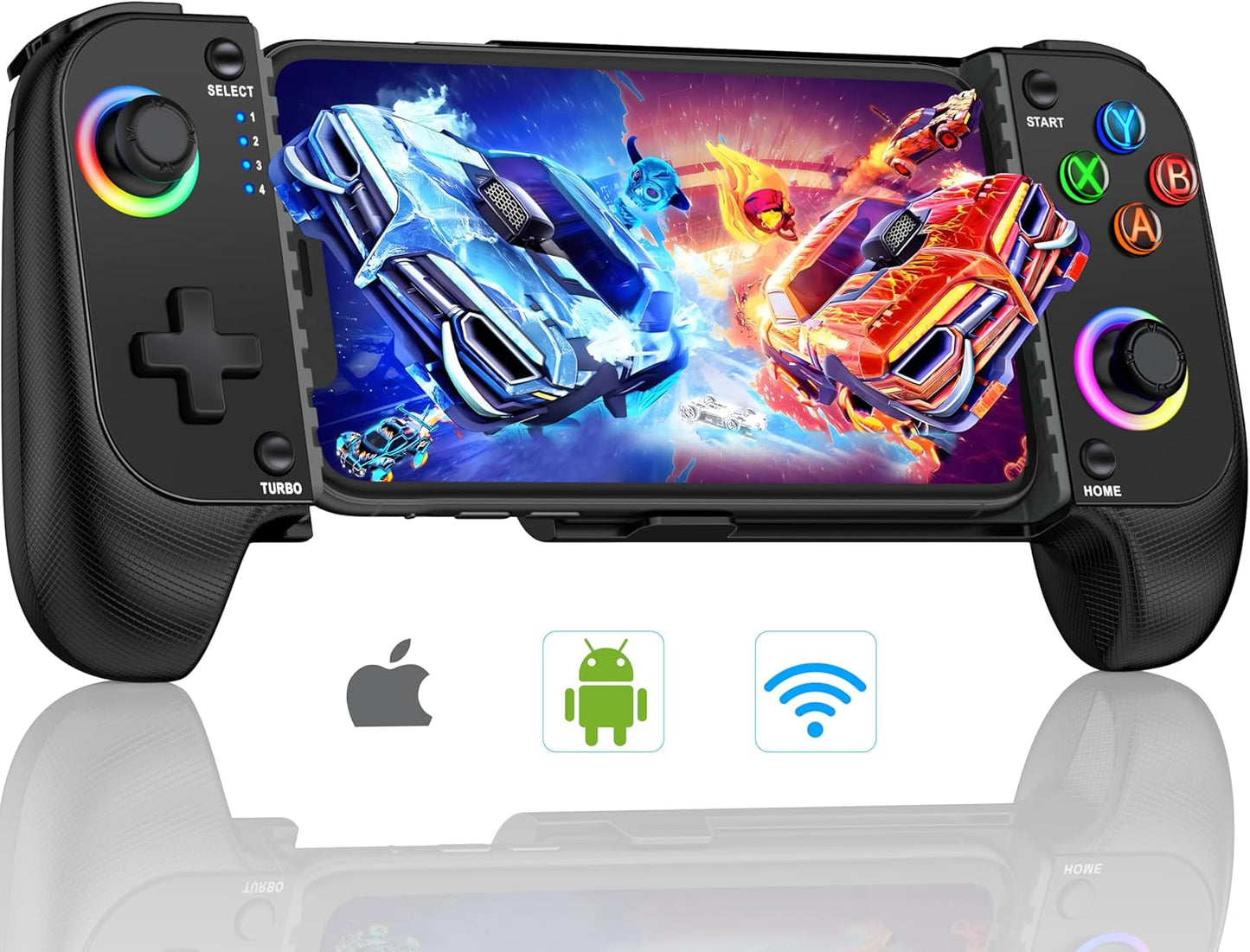 Controlador de Juego Móvil para iPhone/Android.