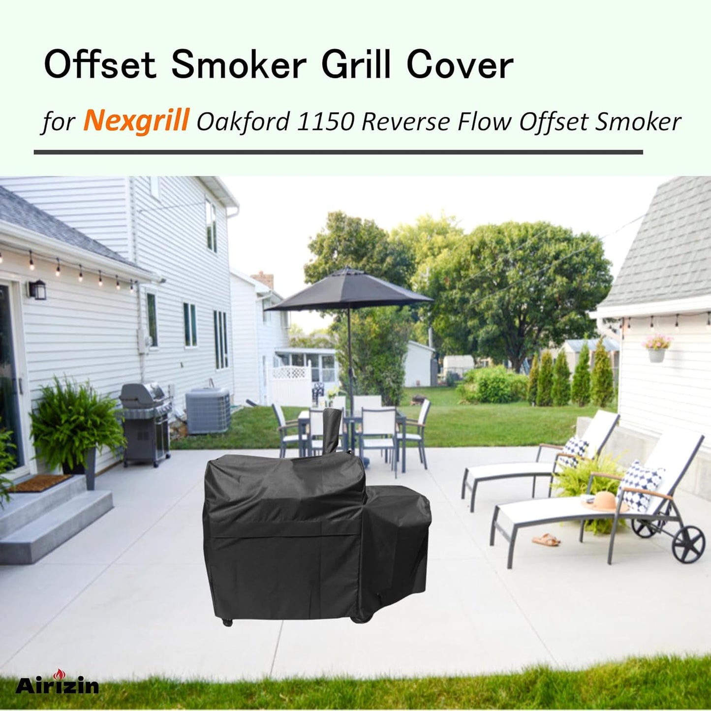 Cubierta de repuesto para parrilla Nexgrill Oakford 1150