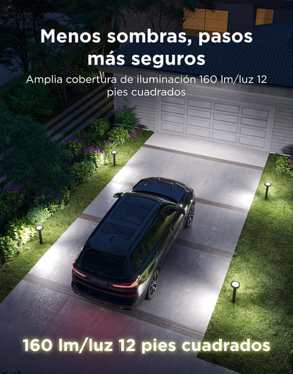 Luces de camino Govee H7056, impermeables IP66, iluminación de paisaje