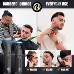 Kit de corte de pelo profesional y recortadora para hombres.(USADA)