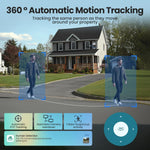 Sistema de cámaras de seguridad, Soliom Solares, giro e inclinación de 360°