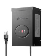 Transformador de paisaje de bajo voltaje, 120V AC a 12V AC.