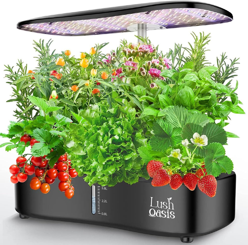 Huerto Hidropónico Inteligente 12 Cápsulas Con Luz LED