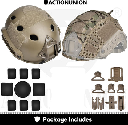 Casco tipo táctico para Paintball  Action Union Mediano