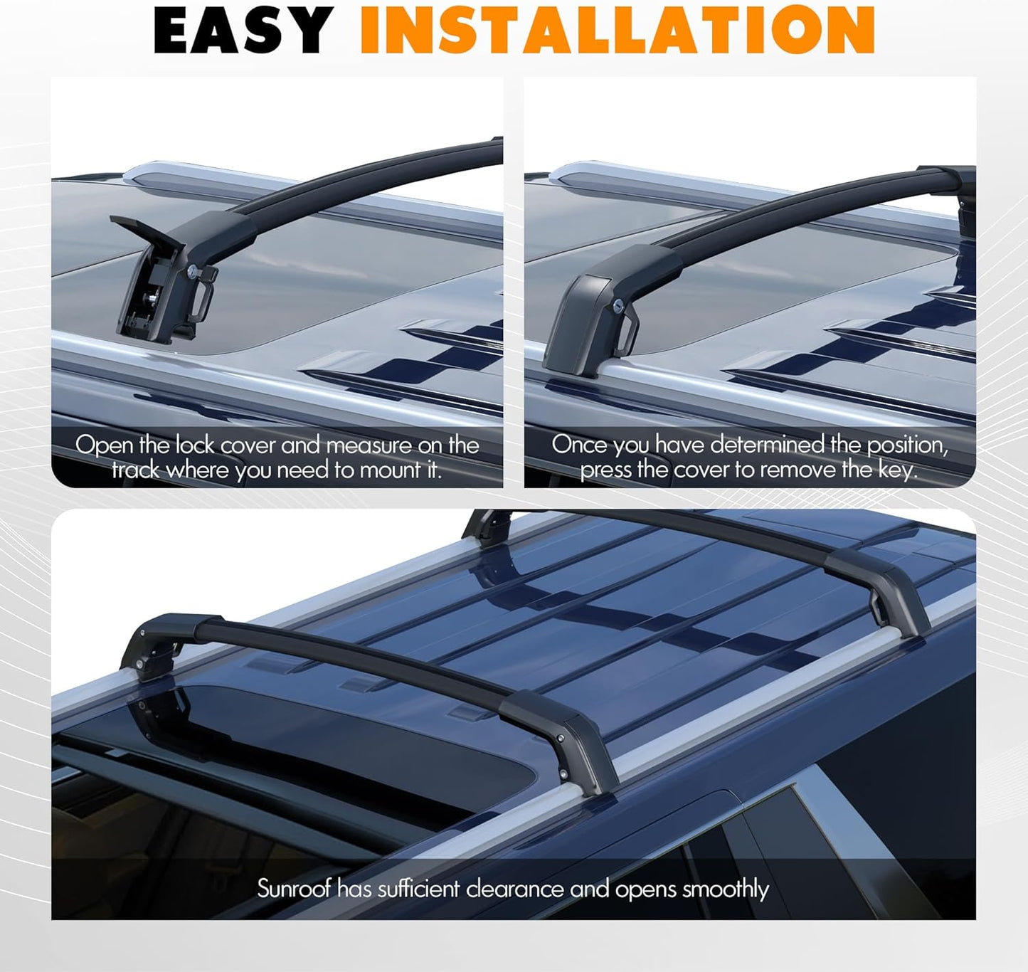 Barra Transversal de Techo Especial para SUV 2021