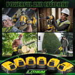 Batería de repuesto Yayetur, compatible con Dewalt, 20V Max 8000 mAh