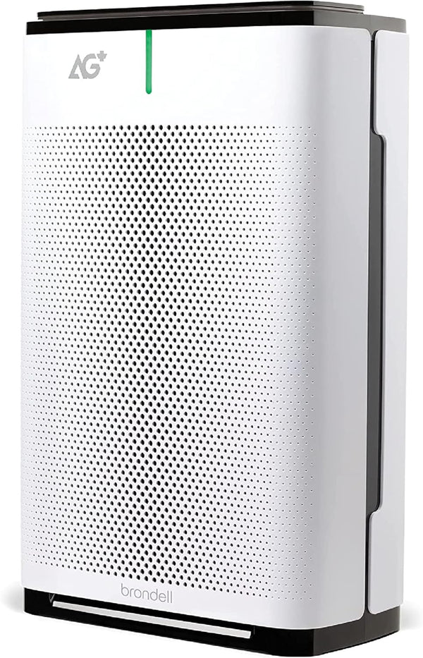 Pro Purificador de aire limpio con tecnología Aurabeat AG+ Brondell P700BB-W