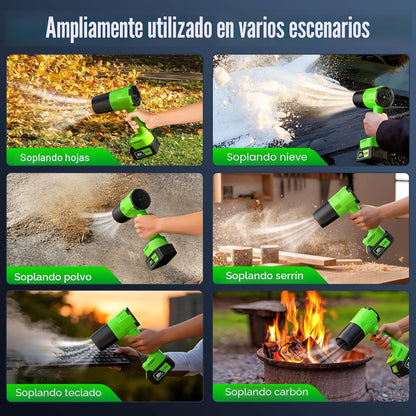 Soplador De Hojas Inalámbrico Con 2 Baterías  YOOVL