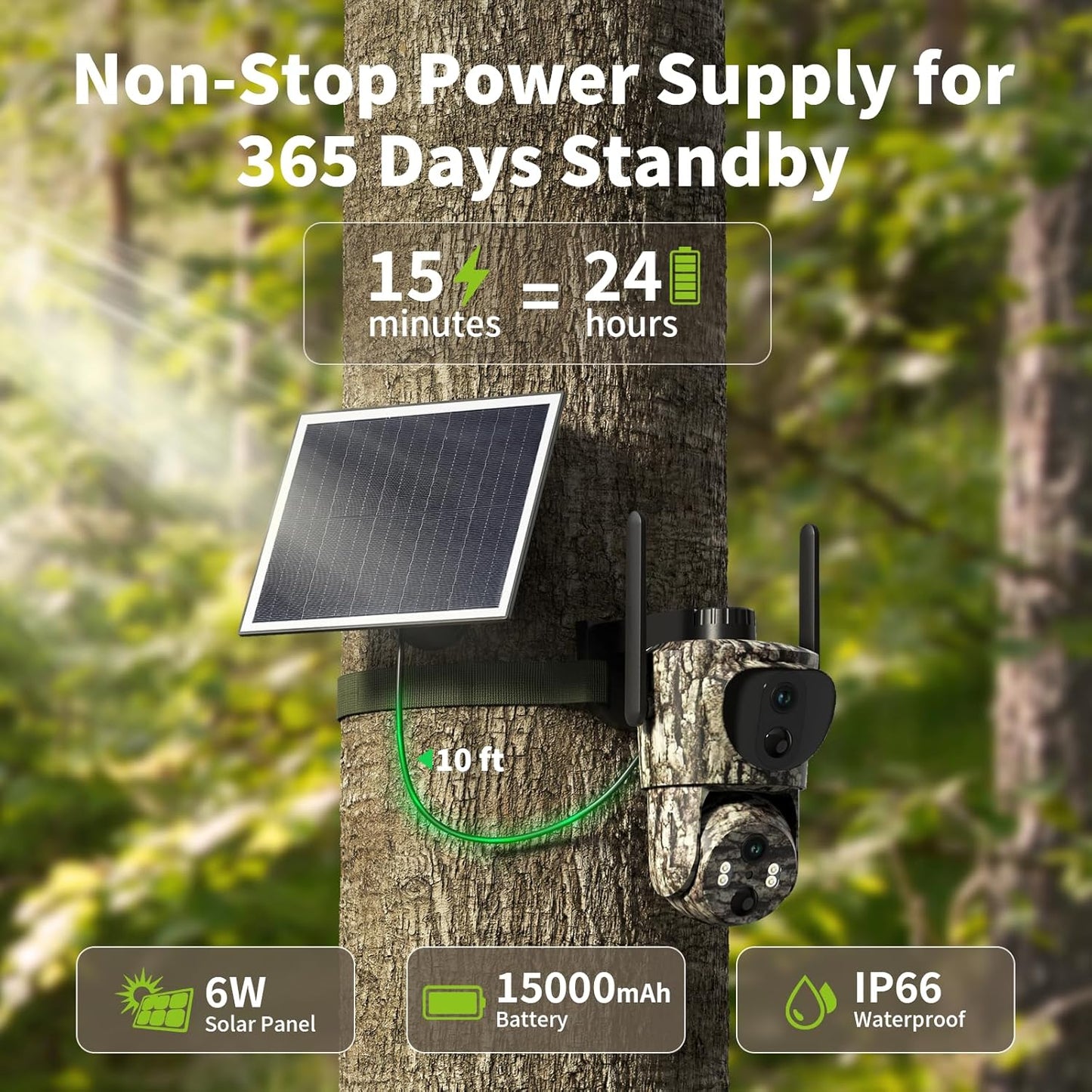 Cámaras de rastreo celular 4G LTE, cámara de seguridad.