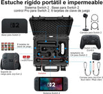 Maletín Lekufee LK703, Rígido Impermeable para Nintendo Switch 2