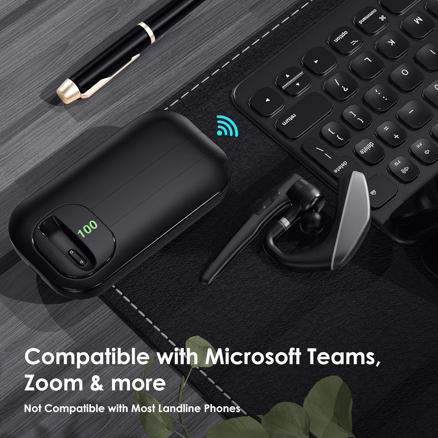 Auricular inalámbrico, computadora, hogar, oficina. (USADO).