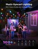 Guirnalda de luces Govee S14 H702C, 144 pies, IP66 Comp. con Alexa