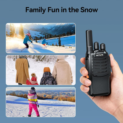 Walkie Talkie Retevis H777 Recargables Largo Alcance 2pz RETREVIS