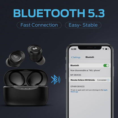 Auriculares Inalámbricos Monster Achieve 300 Airlinks