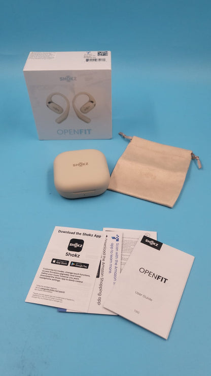 Audífonos Bluetooth Shokz OpenFit Inalámbricos Negro
