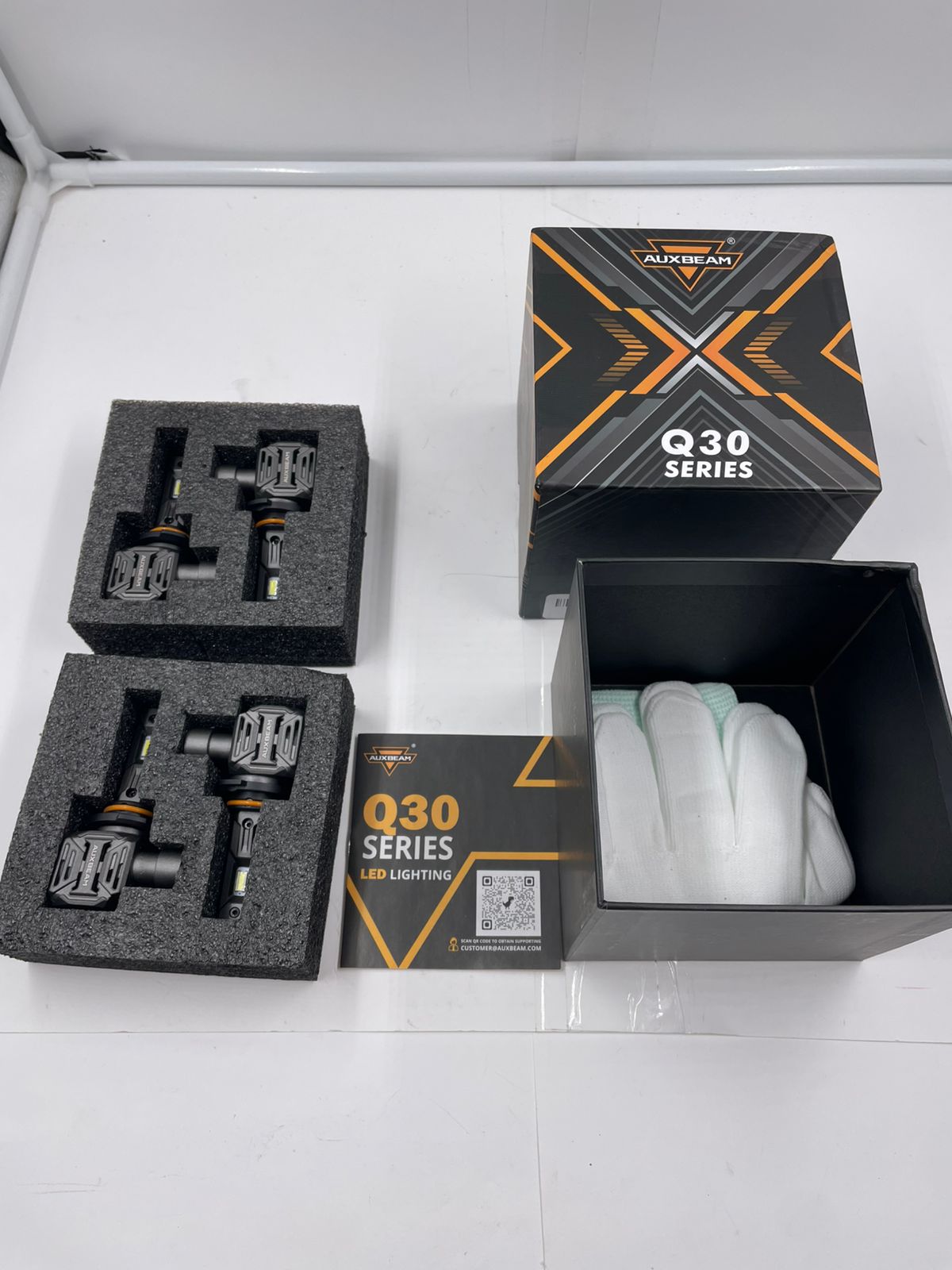 Auxbeam 9005 HB3 - Luz antiniebla 6500 K, 120 W.