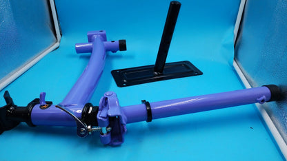Andador de rodilla dirigible Cosywill, plegable, alternativa a las muletas.