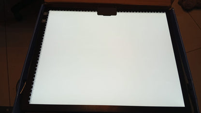 Almohadilla de luz LED para dibujo, recargable A3-D40, (USADO).