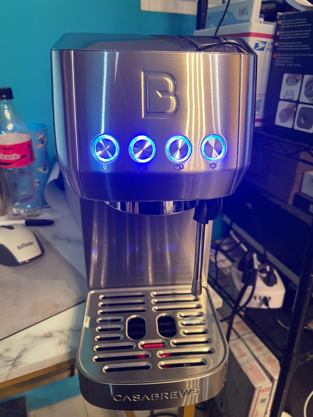 CASABREWS Máquina de café espresso,profesional.