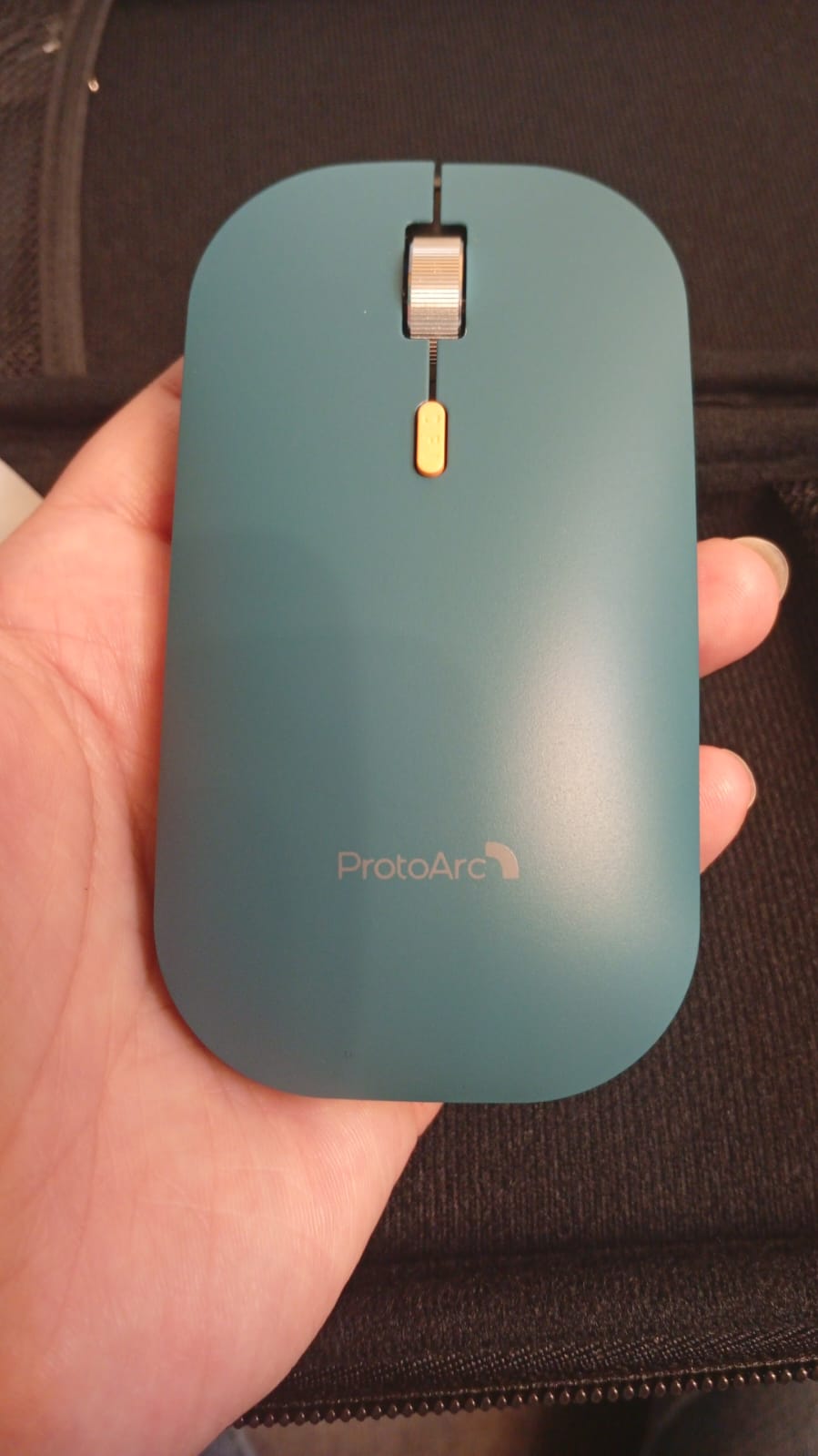 Combo de mouse inalámbrico y teclado plegable Protoarc, AZUL.