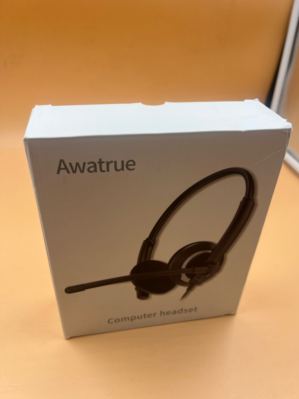 Auriculares Awatrue con cable y micrófono PC portátil