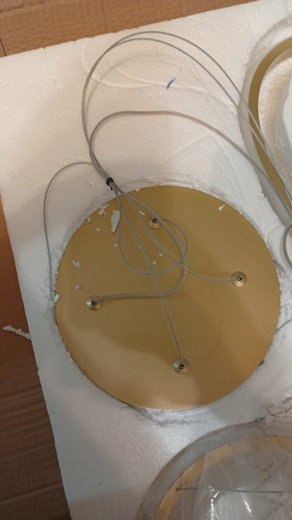Lámpara LED colgante Sunmoo, Para Techo, Ajustable y Contemporánea.