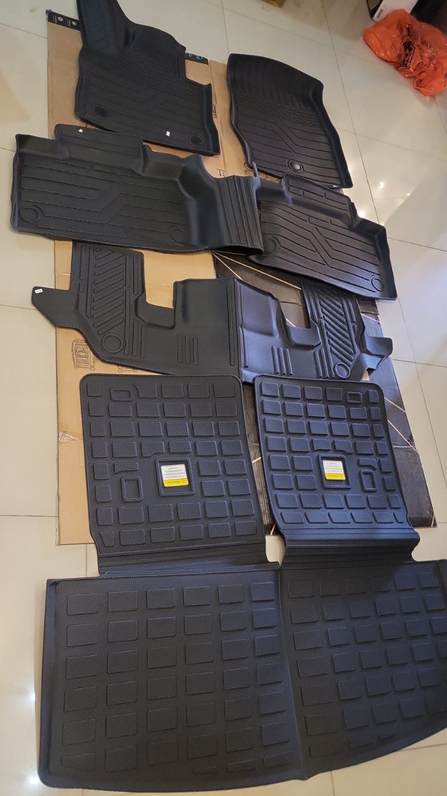 Tapete de cajuela TPE Thinzyou para Ford Explorer 2020-2026 6 asientos — vista 9