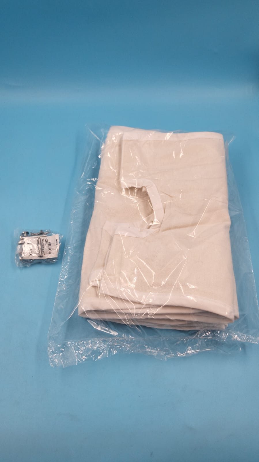 Cesto de ropa sucia de mimbre SETVSON con tapa, color natural, 132 litros — vista 8
