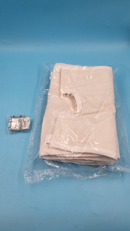 Cesto de ropa sucia de mimbre SETVSON con tapa, color natural, 132 litros — vista 8