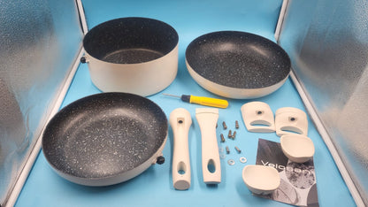 Set de cocina Velosan Moon Light de 3 piezas antiadherente en aluminio — vista 9