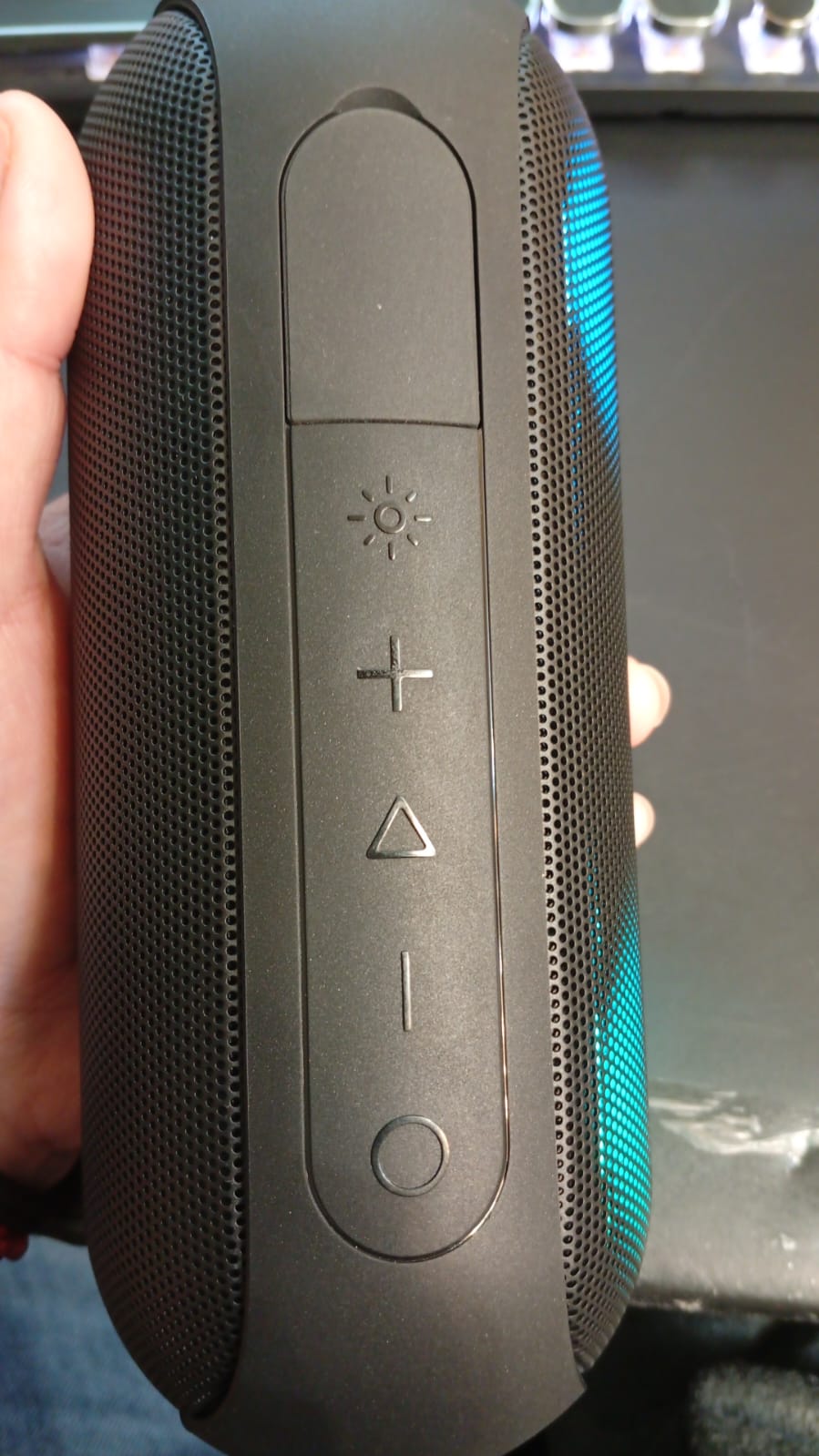 Altavoz portátil Bluetooth, Notabrick VI, RGB Recargable.