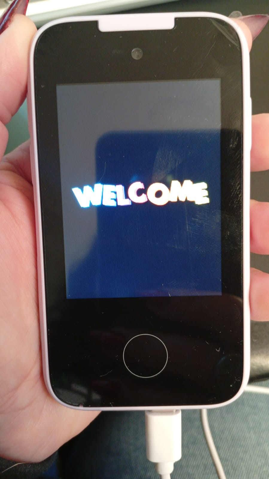 Teléfono infantil para niñas, de 3 a 8 años, táctil, cámara dual 8G.