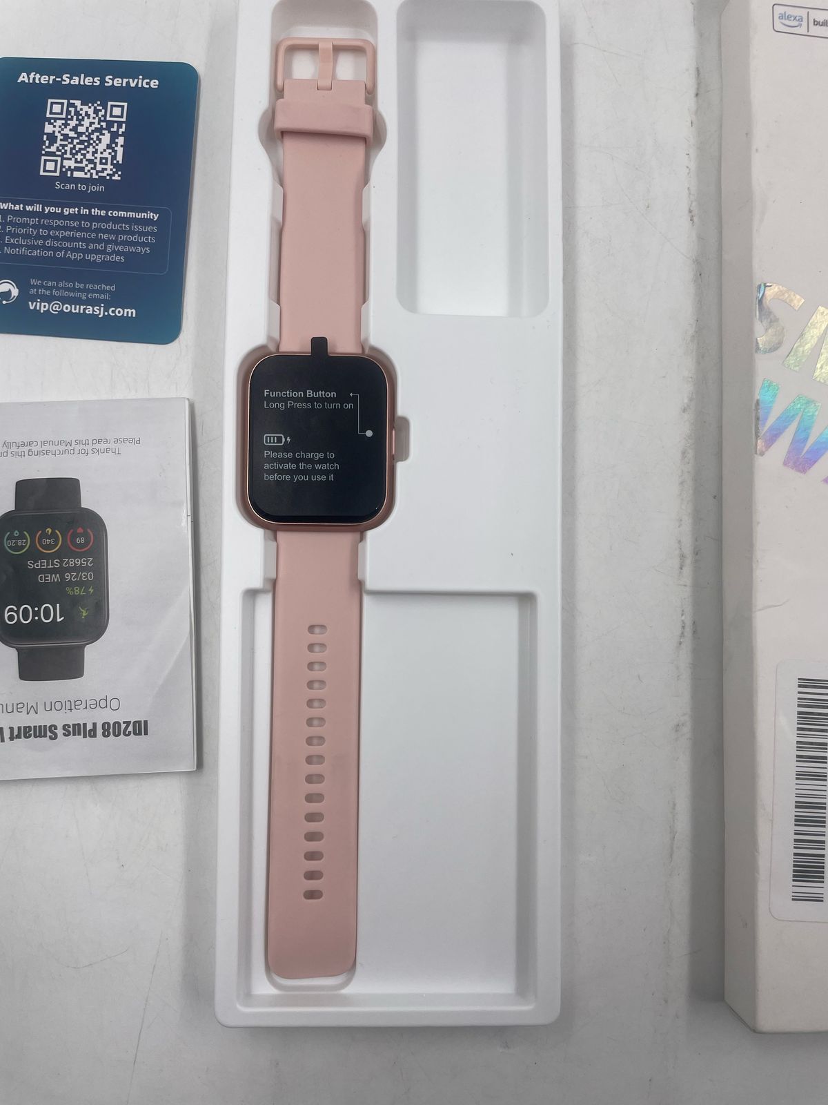 Smartwatch Mujer,Reloj Inteligente Deportivo para Mujer 1.96" Pantalla Bluetooth. (USADO).