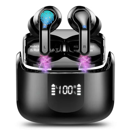 Auricular inalámbrico Ordtop i13 Bluetooth 5.3 con detalle