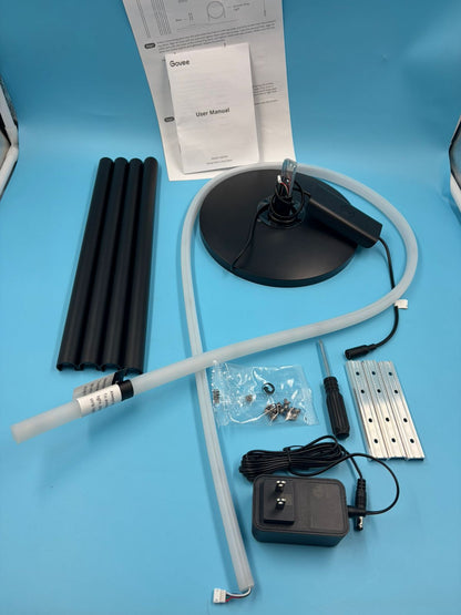 Lámpara de pie Govee, RGBIC Basic, Compatible Alexa y App negra
