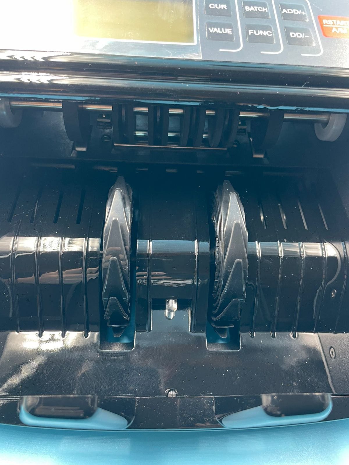 Aneken Máquina de contador de dinero con contador de valor.