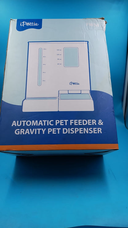 Alimentador dispensador Automático WIFI iPettie FW54 Mascotas Con Agua