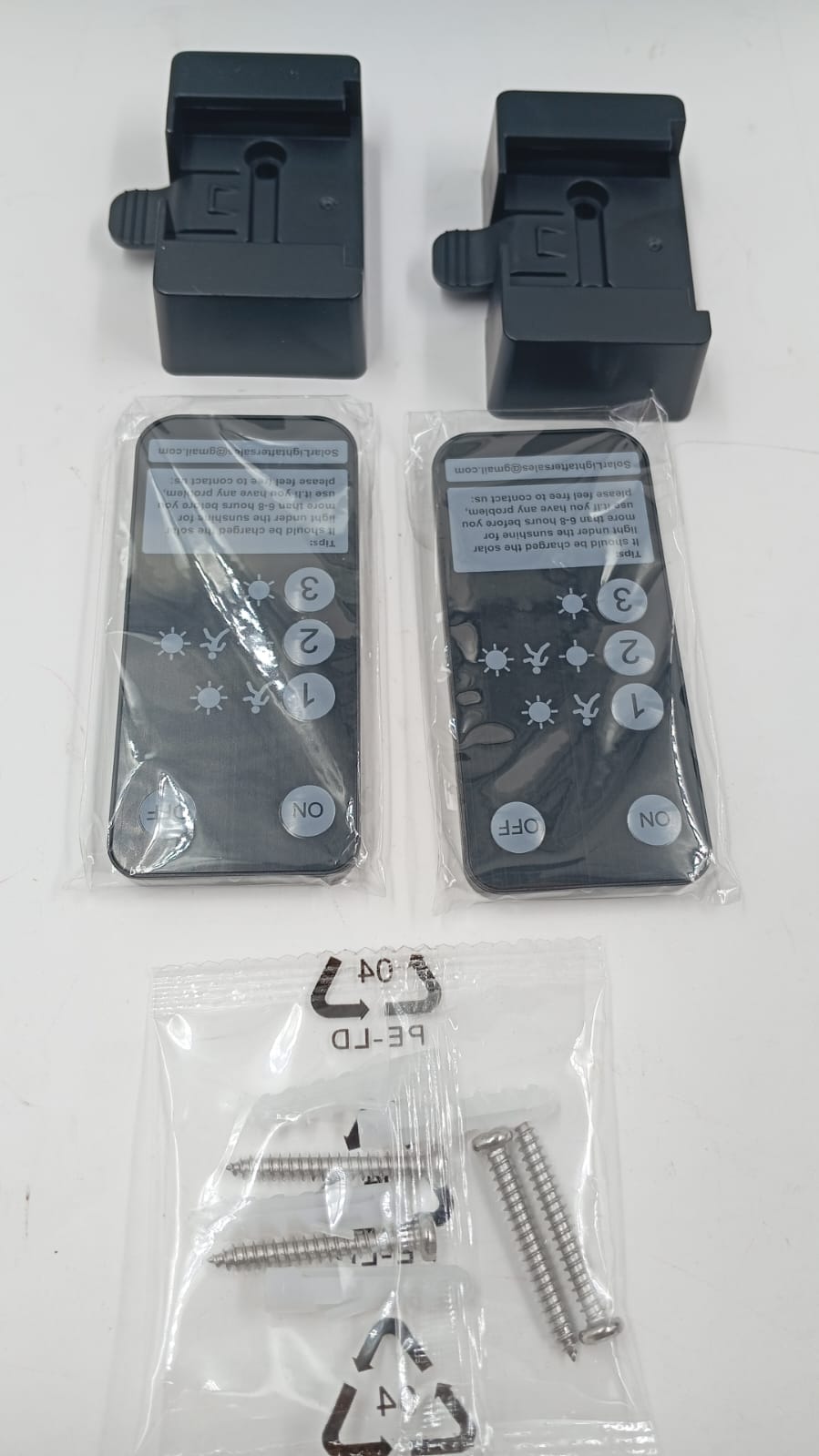 Luces solares para exteriores, sensor de movimiento, IP65.