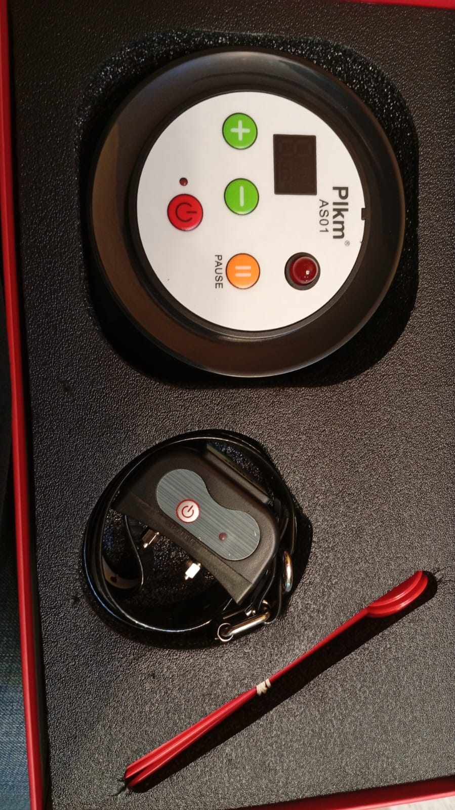 Cerca inalámbrica para perros, transmisor AI alarma inteligente.