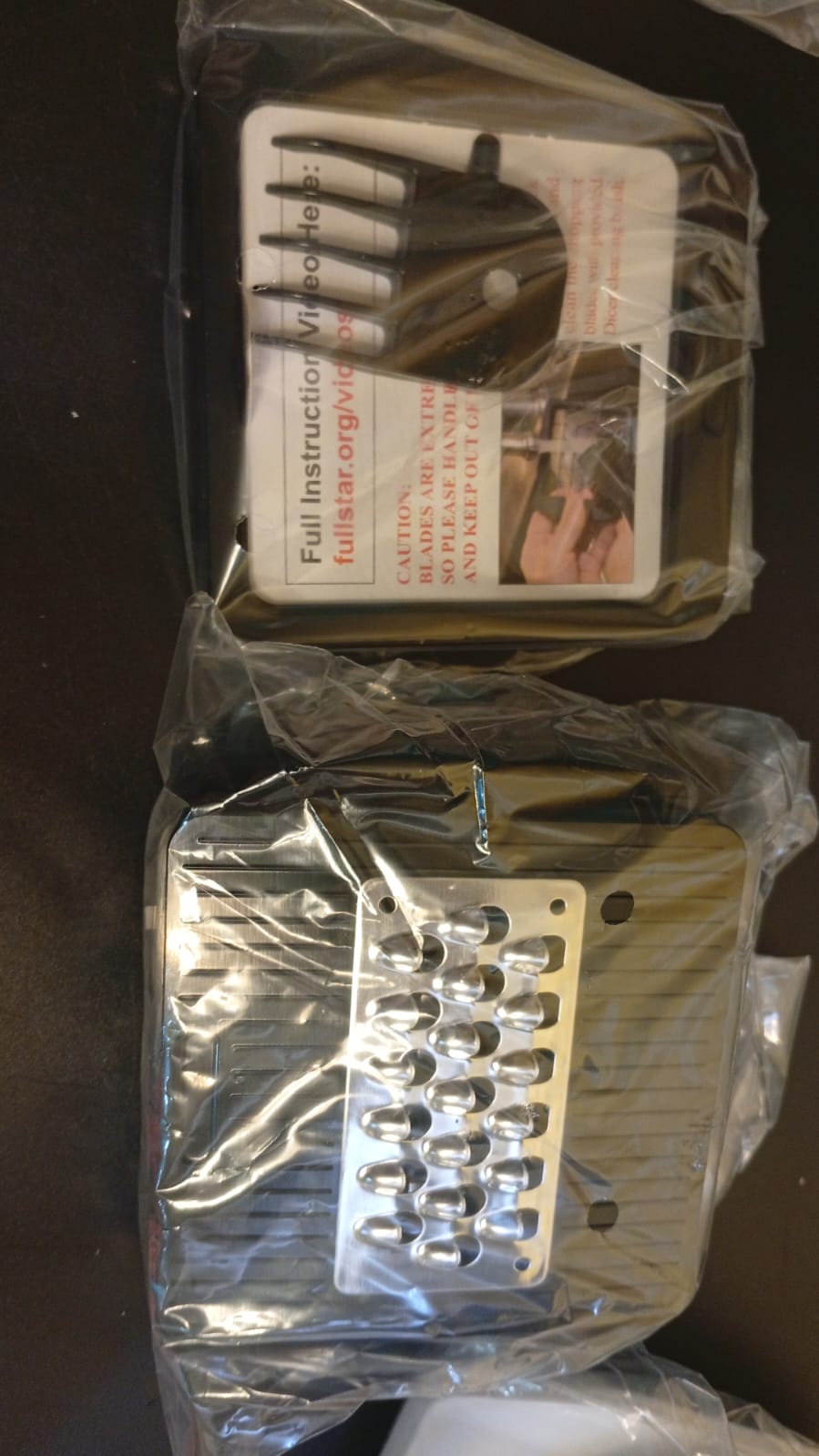 Picadora y mandolina con bandeja extraíble, 7 en 1, Fullstar.