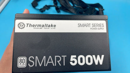 Thermaltake Fuente de Poder Smart White 500W, ATX, 80 Plus.(DETALLE ESTETICO)