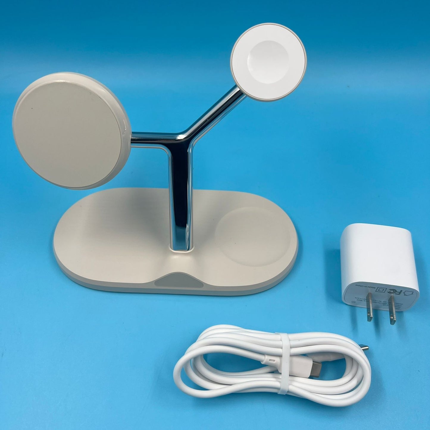 Estación de carga inalámbrica 3 en 1 para dispositivos Apple