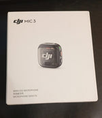 Transmisor DJI Mic 3, inalámbrico Mini para iPhone, cámara, Android.