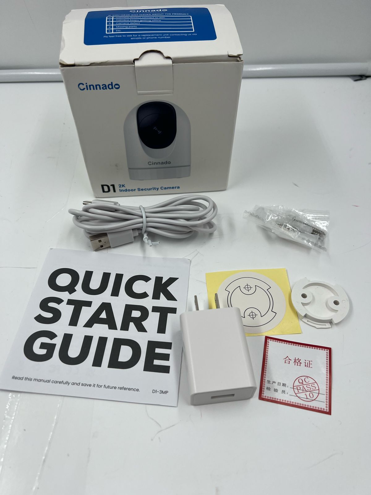 Cinnado Cámara de seguridad para interiores (USADO)