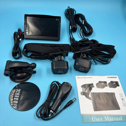 Cámara Monitor Bebé Itomoro 5” 2 Cámaras 1080p ACZ403